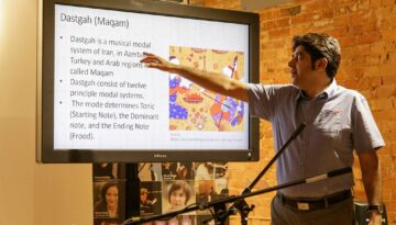 Shahriyar Jamshidi at Canadian Music Centre