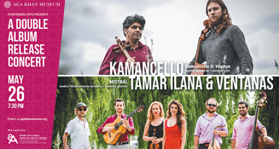 Kamancello, Ventanas, Album release, Show, Aga Khan Museum