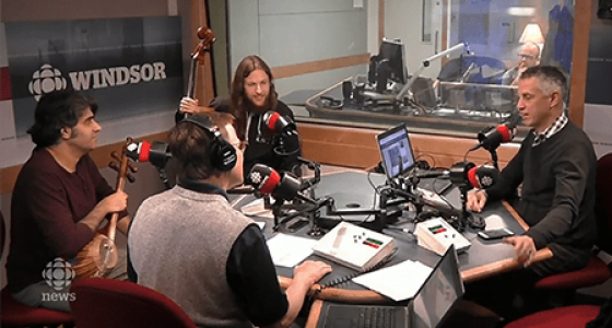 CBC, interview, Kamancello, Robert Franz, Shahriyar Jamshidi, Raphael Weinrot-Browne