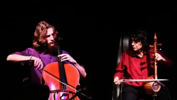 Kurdish Kamnche and classical cello, Kamncello