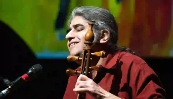 Kurdish Kamancha player Jamshidis photo